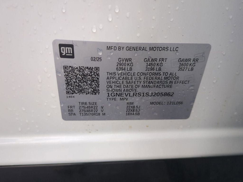 2025 Chevrolet Traverse RS