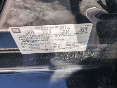 2015 GMC Sierra 1500 SLE