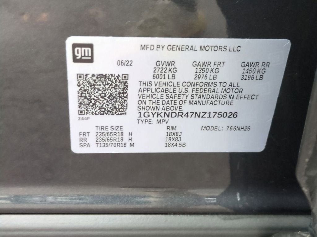 2022 Cadillac XT5 Premium Luxury