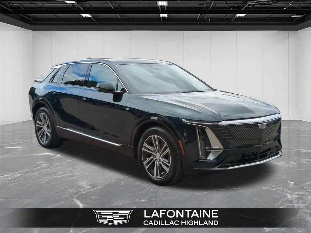 Certified 2026 Cadillac LYRIQ Luxury with VIN 1GYKPNRL9TZ306297 for sale in Highland Charter Township, MI