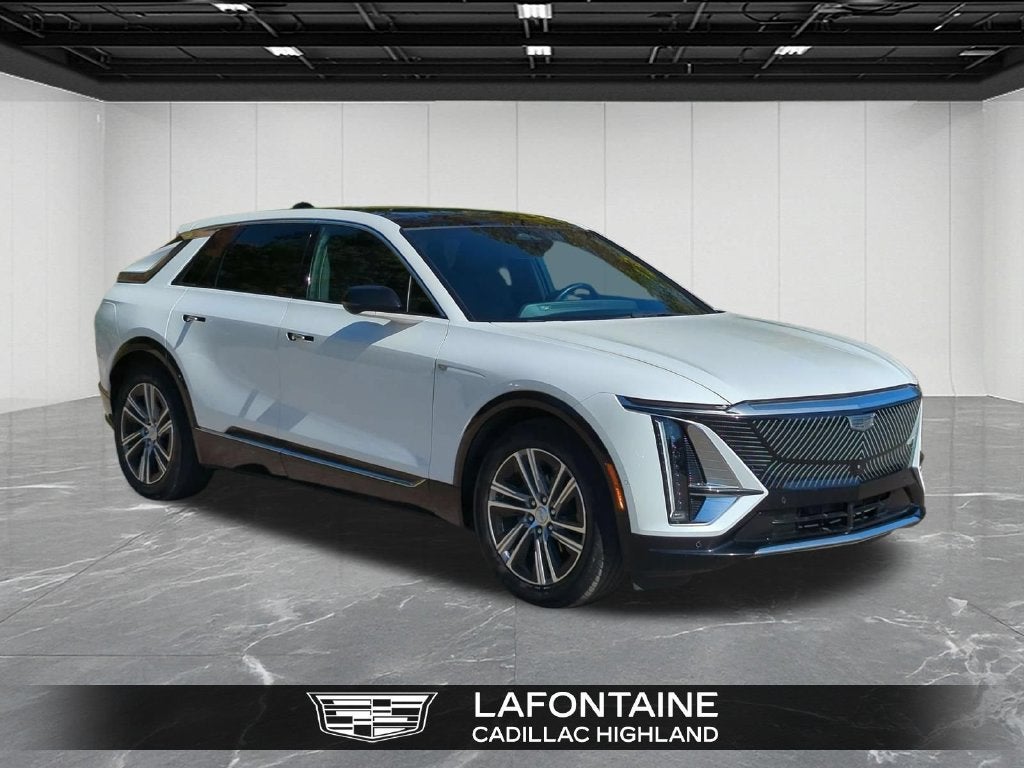 Certified 2024 Cadillac LYRIQ Luxury 2 with VIN 1GYKPRRL7RZ110813 for sale in Highland Charter Township, MI