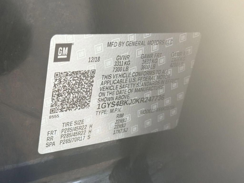 2019 Cadillac Escalade Luxury