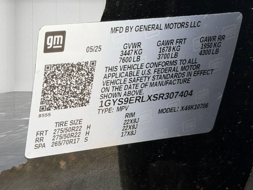 2025 Cadillac Escalade Sport