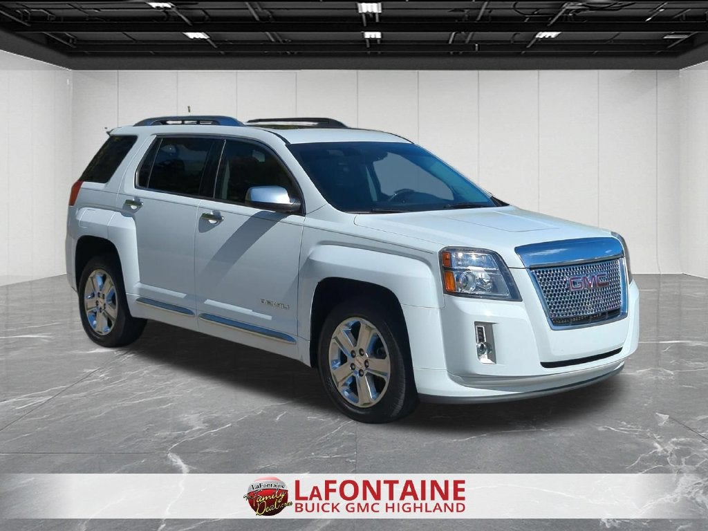 Used 2014 GMC Terrain Denali with VIN 2GKALUEK1E6367473 for sale in Highland Charter Township, MI