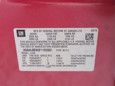 2015 Chevrolet Equinox LT