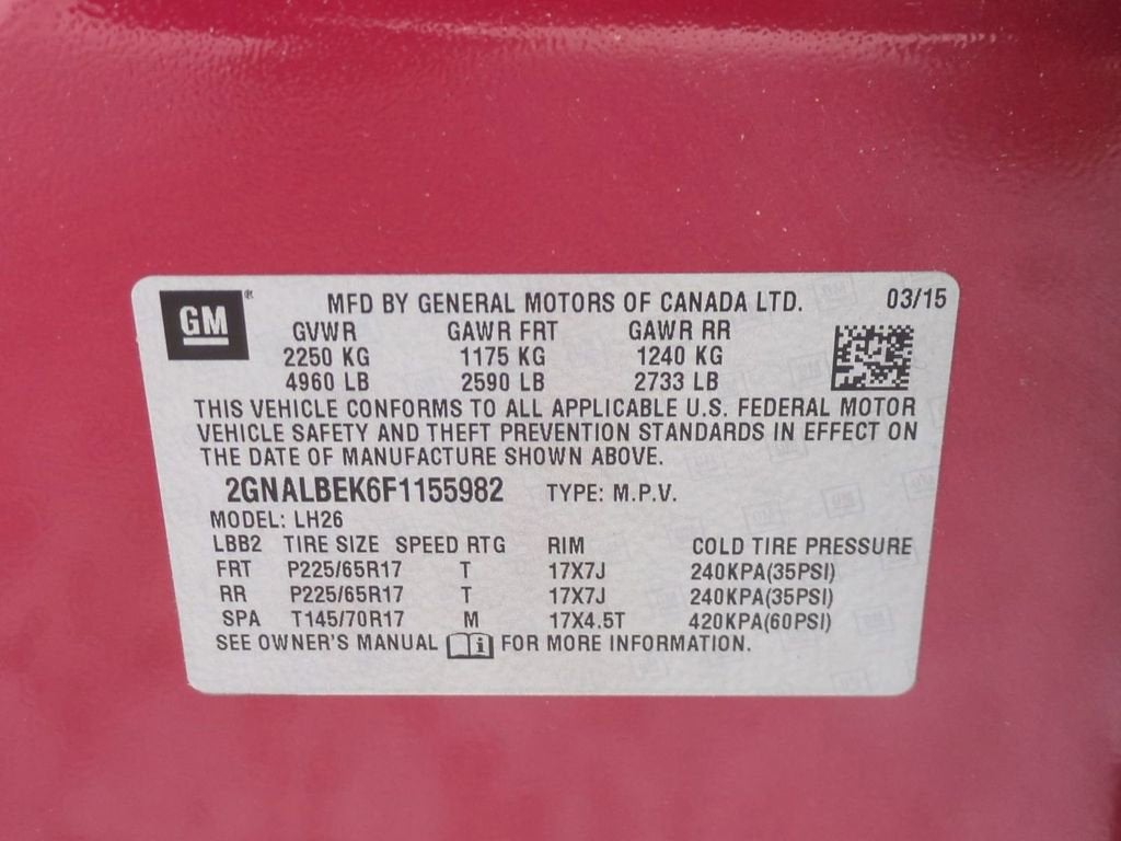 2015 Chevrolet Equinox LT