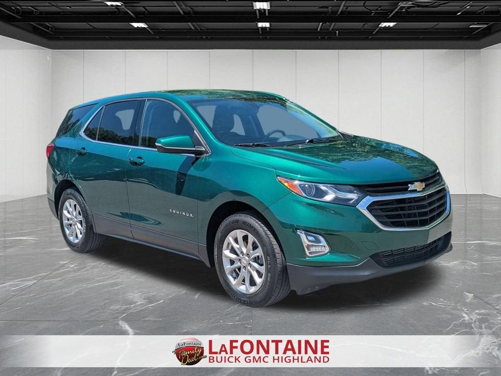 Used 2019 Chevrolet Equinox LT with VIN 2GNAXKEV3K6228480 for sale in Highland Charter Township, MI