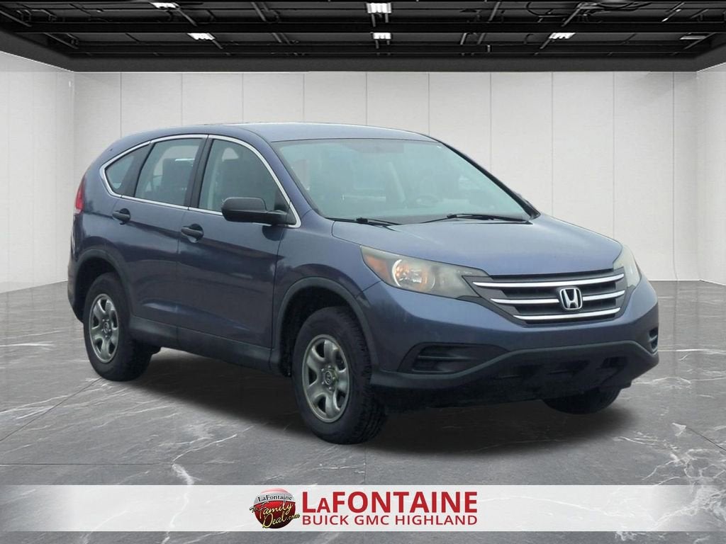Used 2013 Honda CR-V LX with VIN 2HKRM4H36DH666399 for sale in Highland Charter Township, MI