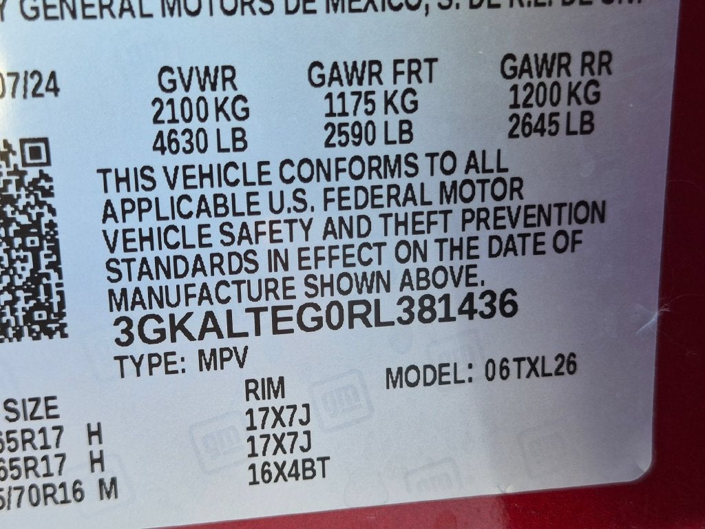 2024 GMC Terrain SLE