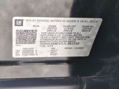 2018 Chevrolet Equinox Premier