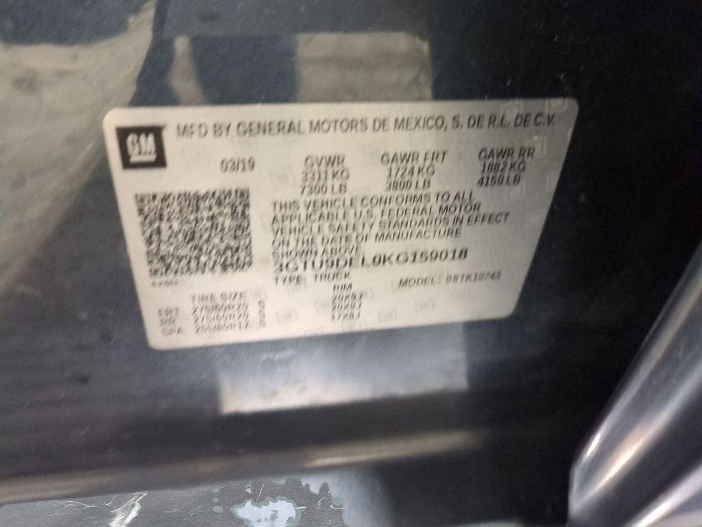 2019 GMC Sierra 1500 SLT