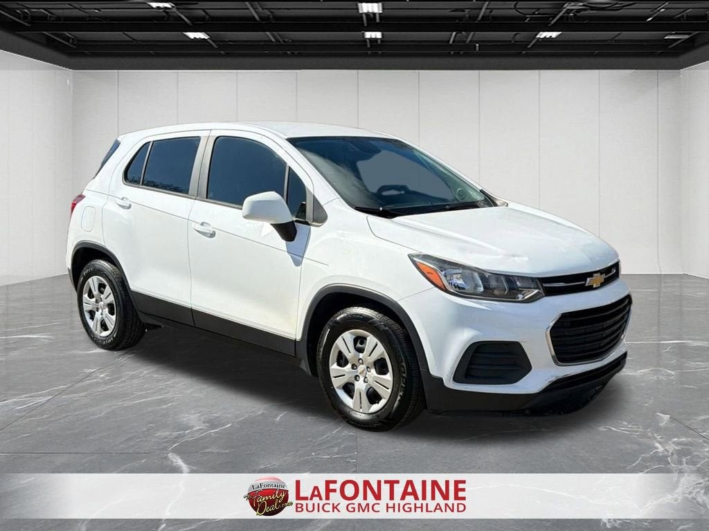 Used 2017 Chevrolet Trax LS with VIN KL7CJKSBXHB114539 for sale in Highland Charter Township, MI