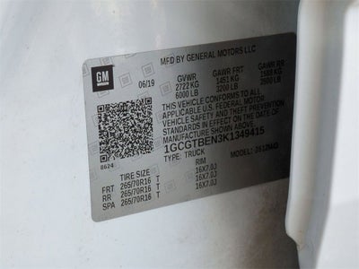 2019 Chevrolet Colorado 4WD Work Truck