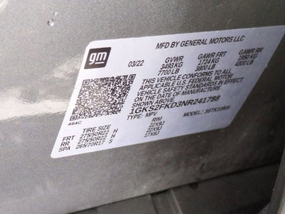 2022 GMC Yukon XL SLE