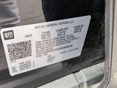 2025 Chevrolet Tahoe LT