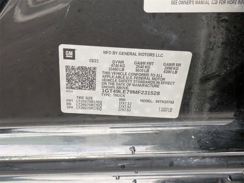 2021 GMC Sierra 2500 HD Sierra