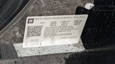 2018 Chevrolet Silverado 1500 LTZ