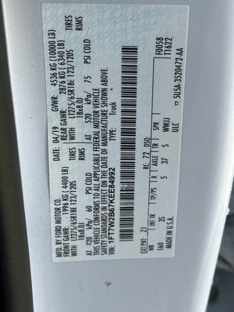 2019 Ford F-250 XLT