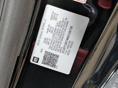 2022 Chevrolet Camaro LT1