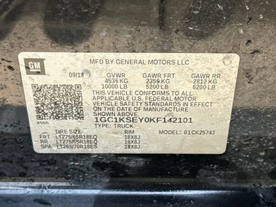 2019 Chevrolet Silverado 2500 HD LT