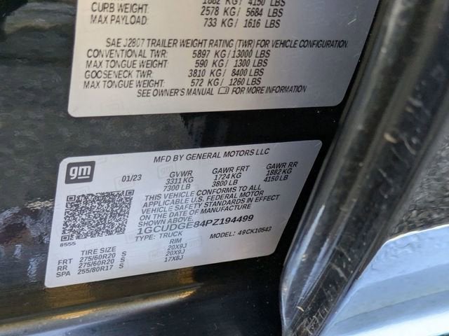 2023 Chevrolet Silverado 1500 LTZ