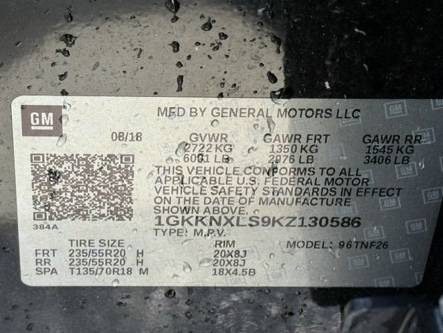 2019 GMC Acadia Denali
