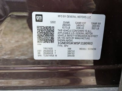 2023 Chevrolet Traverse LT Cloth