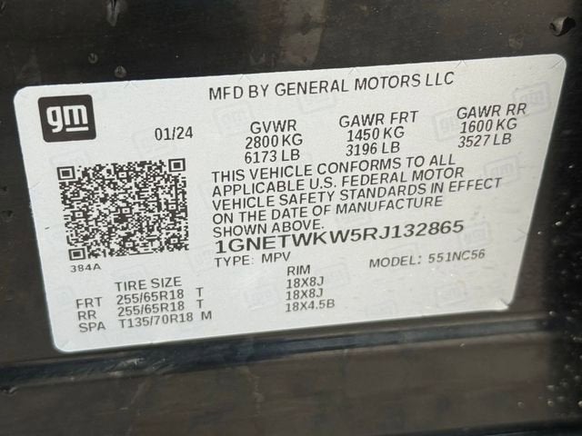 2024 Chevrolet Traverse Limited LT Leather