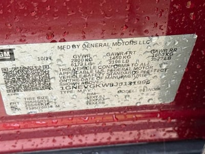 2018 Chevrolet Traverse LT Cloth