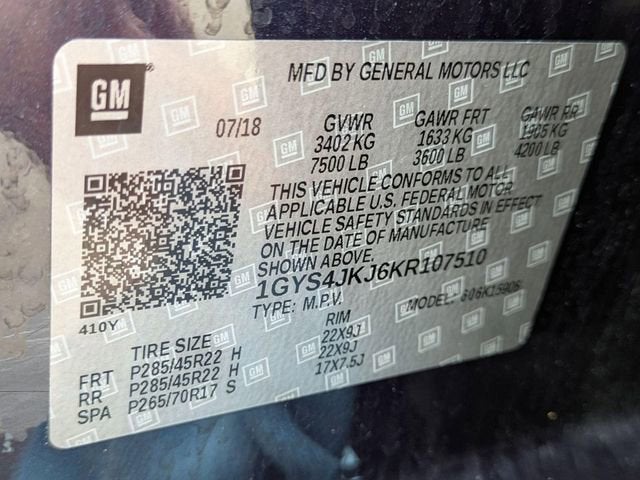 2019 Cadillac Escalade ESV Premium Luxury