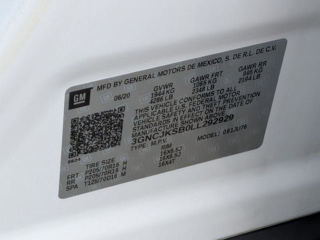 2020 Chevrolet Trax LS