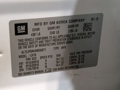 2022 Chevrolet Trax LT