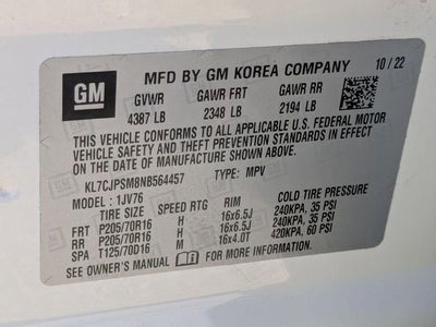 2022 Chevrolet Trax LT