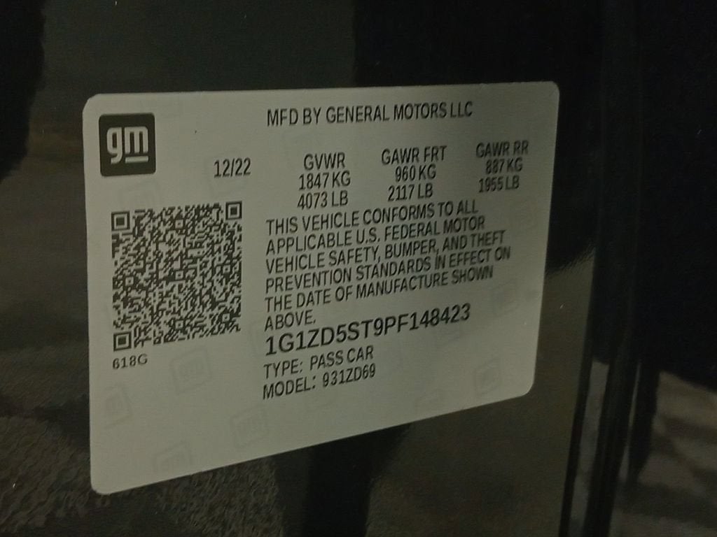 2023 Chevrolet Malibu LT