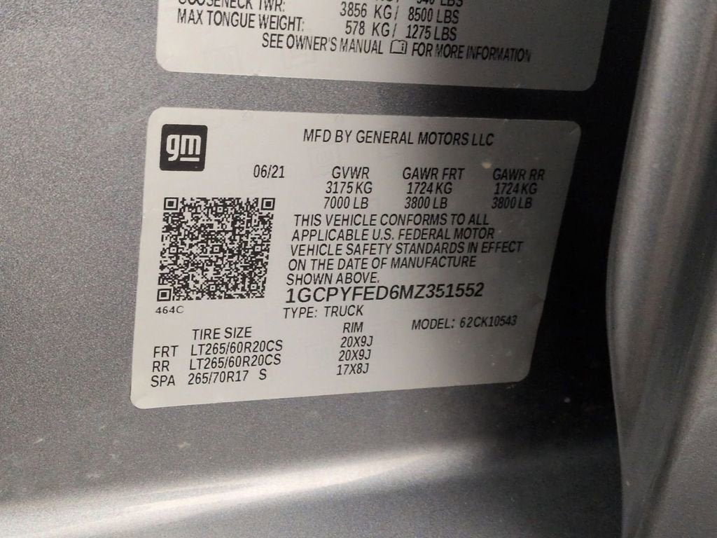 2021 Chevrolet Silverado 1500 LT Trail Boss