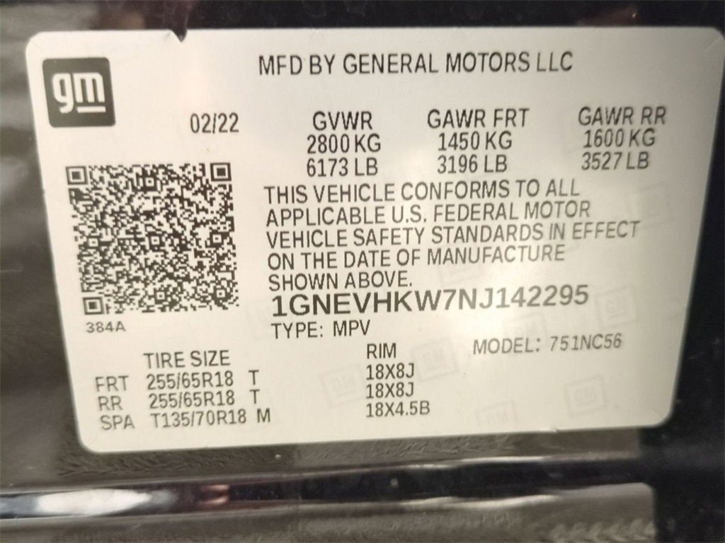 2022 Chevrolet Traverse LT Leather