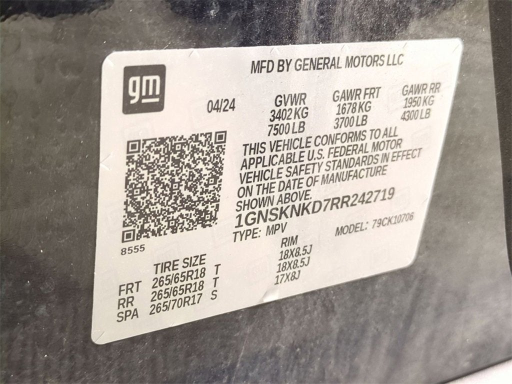 2024 Chevrolet Tahoe LT