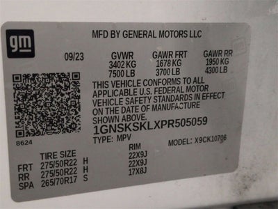 2023 Chevrolet Tahoe Premier