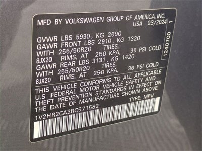 2024 Volkswagen Atlas 2.0T SE w/Technology