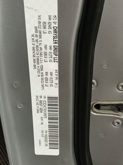 2012 Dodge Charger Road/Track