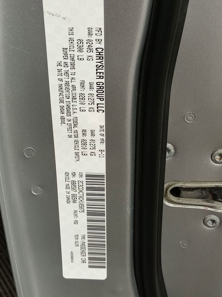 2012 Dodge Charger Road/Track