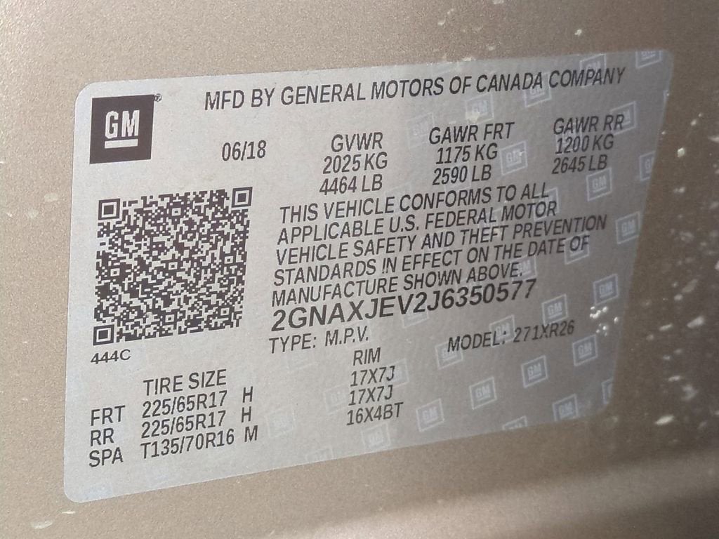 2018 Chevrolet Equinox LT