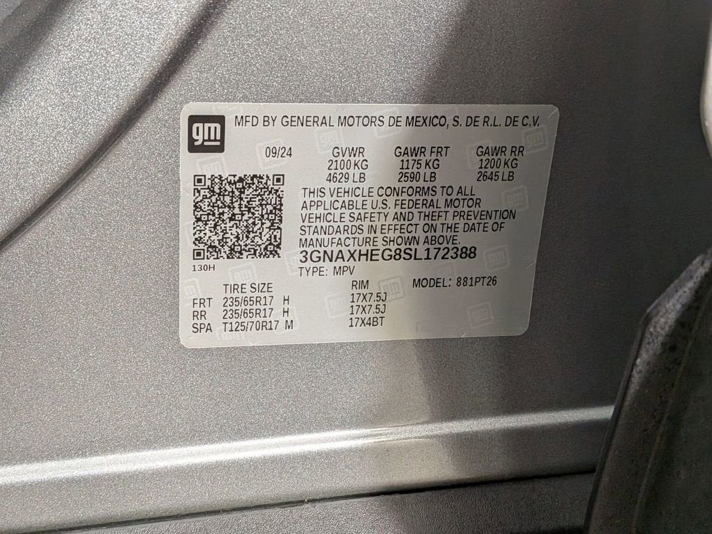 2025 Chevrolet Equinox LT