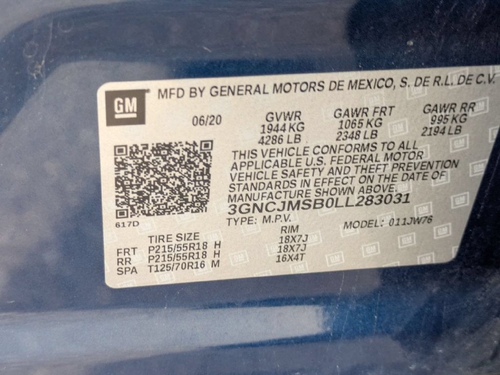 2020 Chevrolet Trax Premier