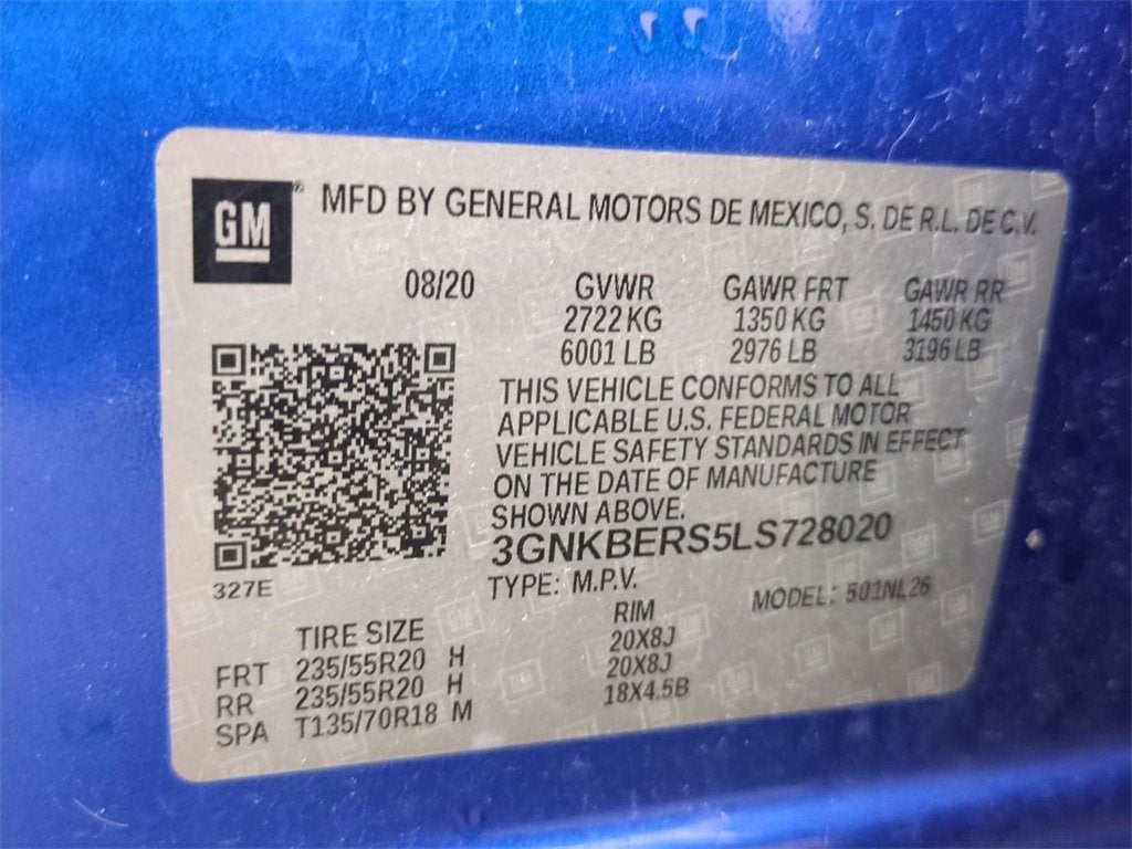 2020 Chevrolet Blazer RS