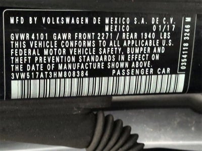 2017 Volkswagen Beetle Convertible 1.8T S