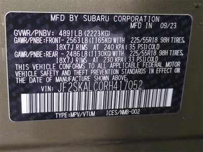 2024 Subaru Forester Limited