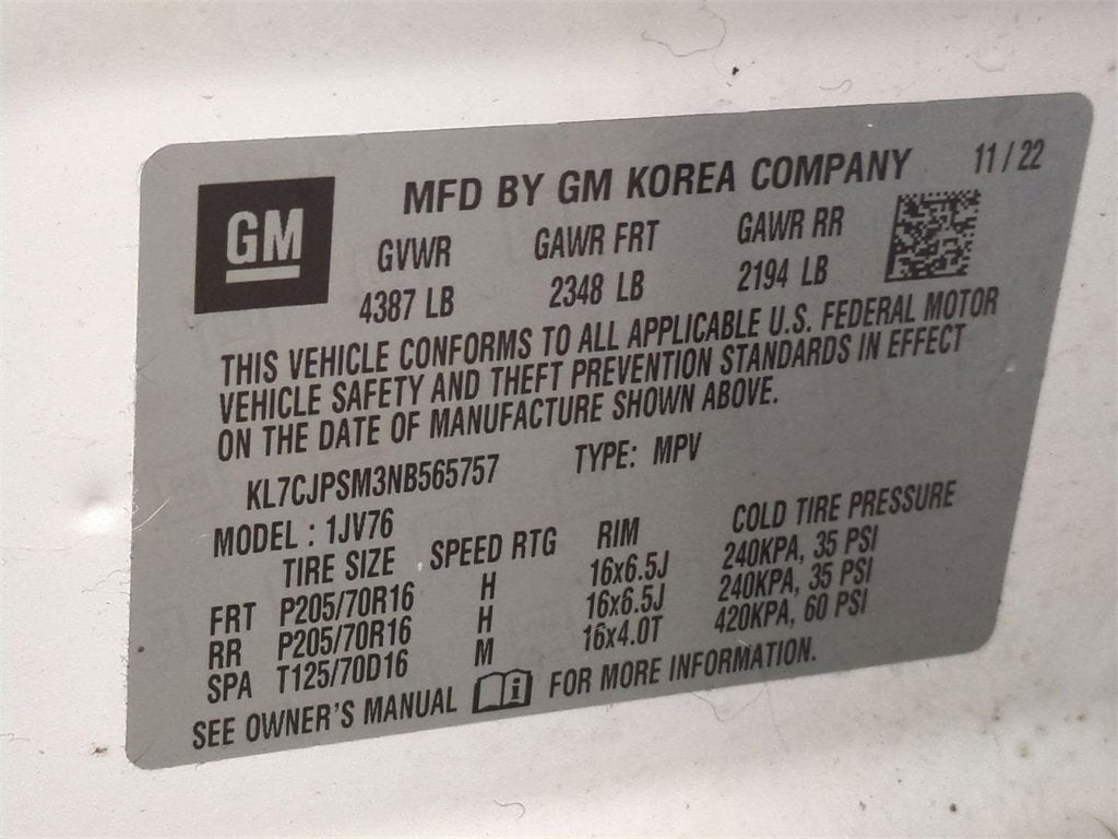 2022 Chevrolet Trax LT