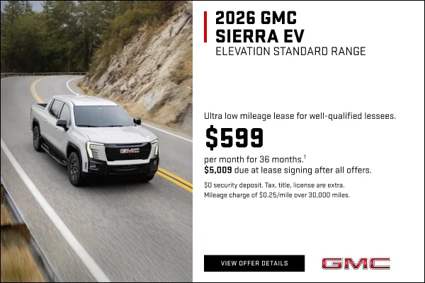 Ultra low mileage lease for well-qualified lessees. $599 per