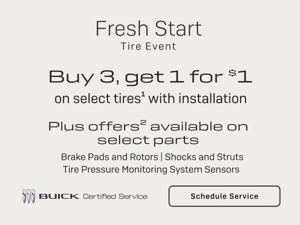 Buy 3 Tires, Get 1 for $1